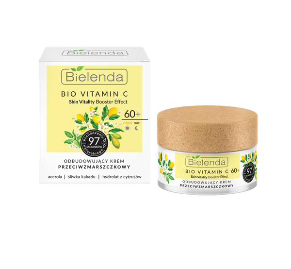 Bielenda - BIO VITAMIN C - Rebuilding anti-wrinkle DAY/NIGHT cream 60+ 5902169045418