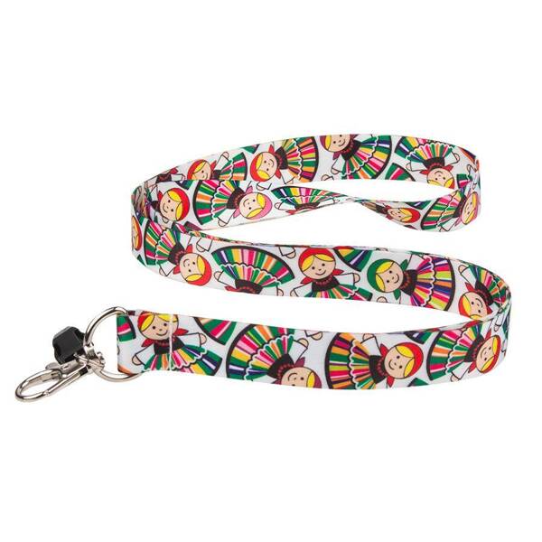 Folkstar - LANYARD FOLK - ŁOWICZ WOMEN 2 CM /13516/ 5901845110150