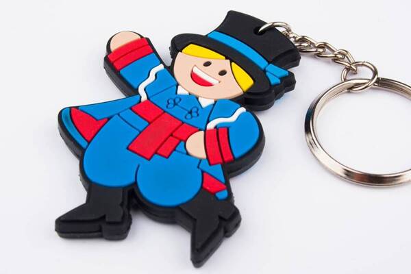 Folkstar - RUBBER KEYCHAIN - KUYAVIAN BOY /16026 / 5901845115186