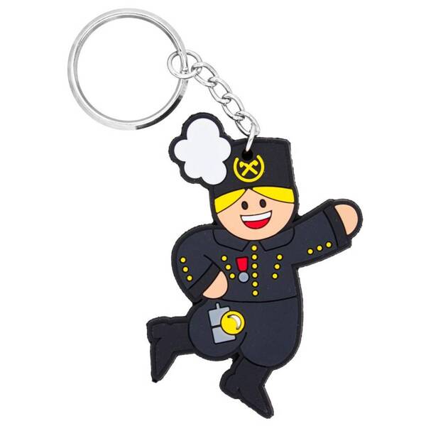 Folkstar - RUBBER KEYCHAIN - UPPER SILESIAN BOY /16005/  5901845114691